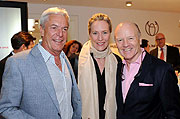 Dr.Helmut Lacher mit Leslie und Detlev von Wangenheim